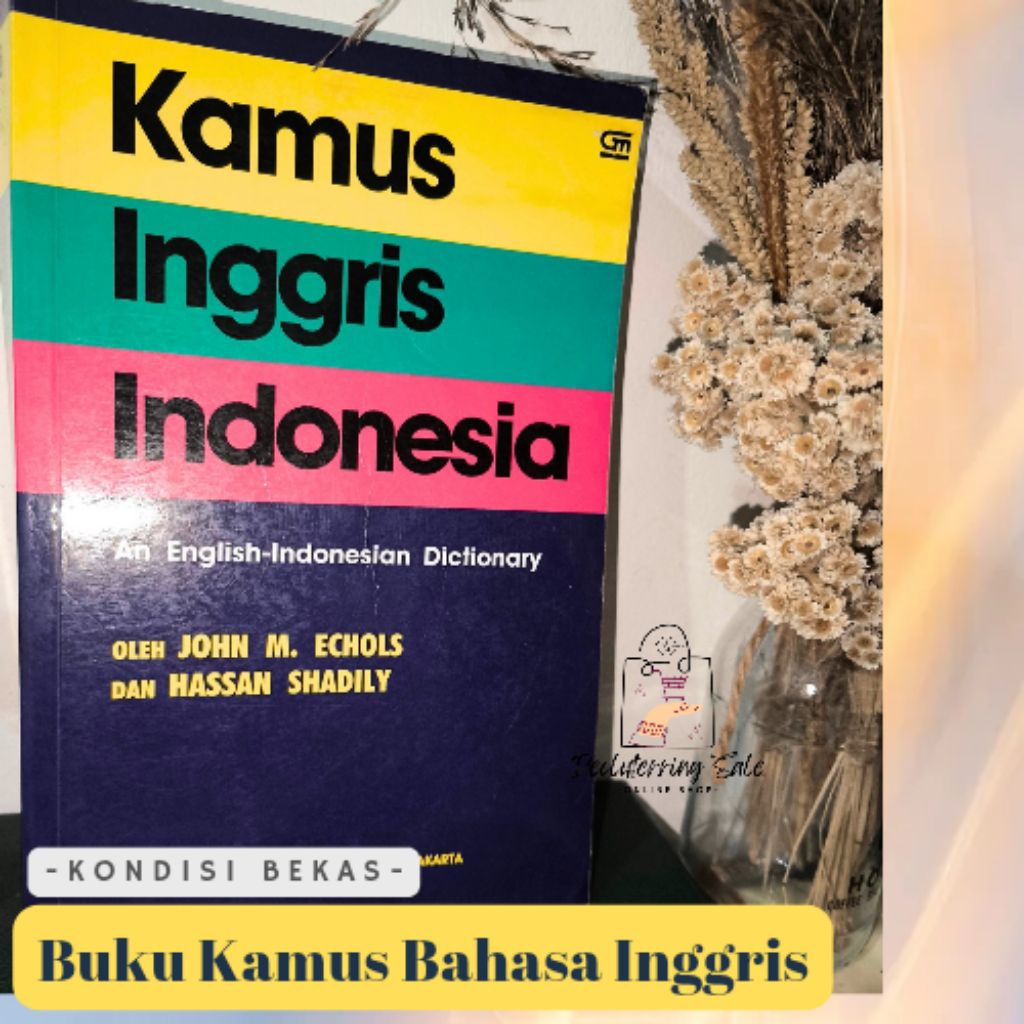 Kamus Bahasa Inggris Bekas Layak Pakai Original | Kondisi Bagus | Layak Baca