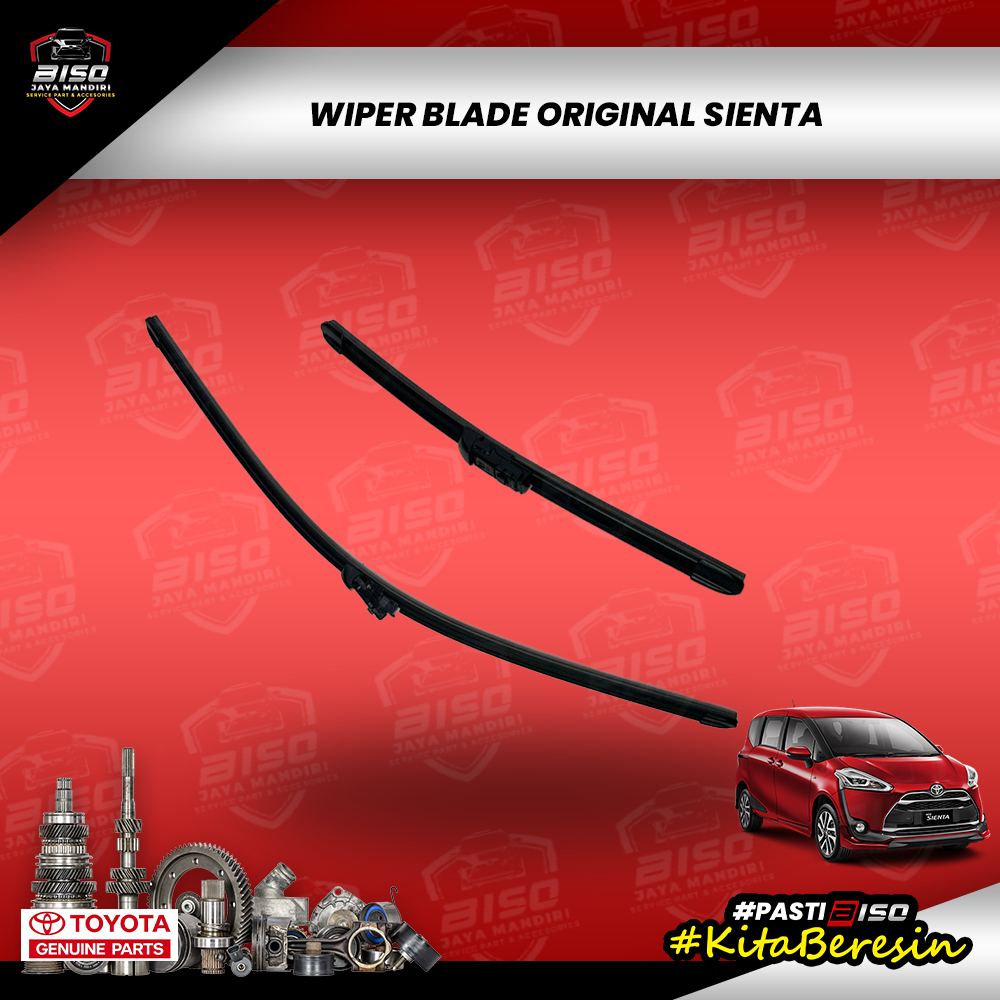 Wiper Blade Depan Toyota Sienta Original Karet Wiper Asli Toyota Sienta Batang Wiper Depan