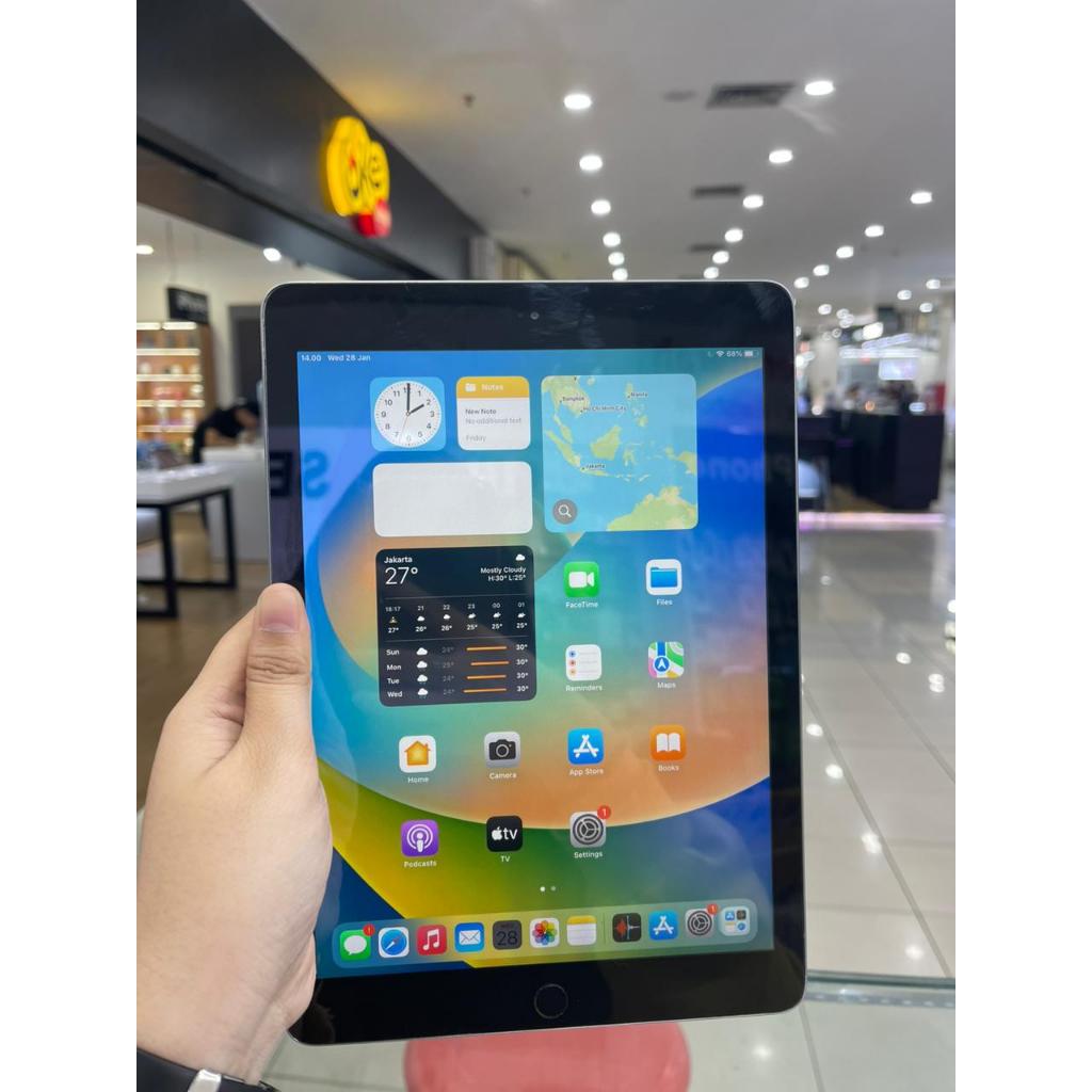 IPAD 6 128 128GB WIFI ONLY SECOND SEKEN BEKAS INTERNAL 128 GENERASI KEENAM