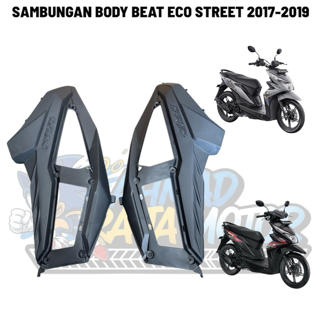 SET SAMBUNGAN BODY BEAT ECO STREET 2017-2019 / SAMBUNGAN BODY SAMPING KIRI KANAN BEAT ESP 2017-2019