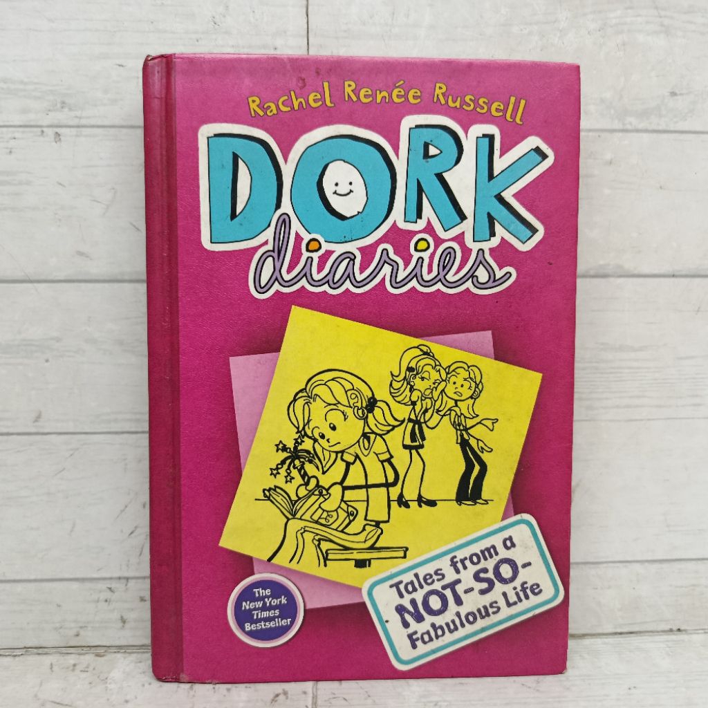 Buku Dork Diaries Rachel Renee Russell 1 Tales From a Not So Fabulous life hardcover Bahasa Inggris
