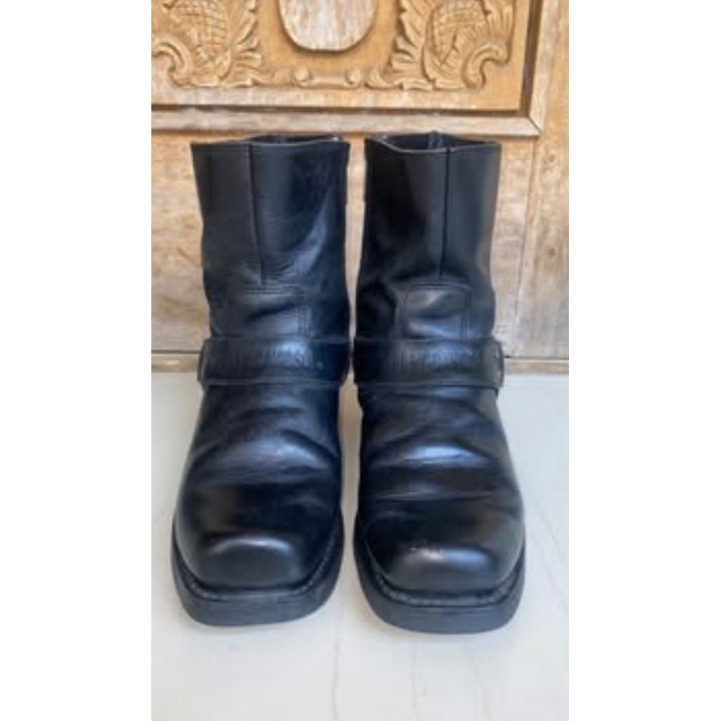 sepatu bots motor harley davidson original 100%