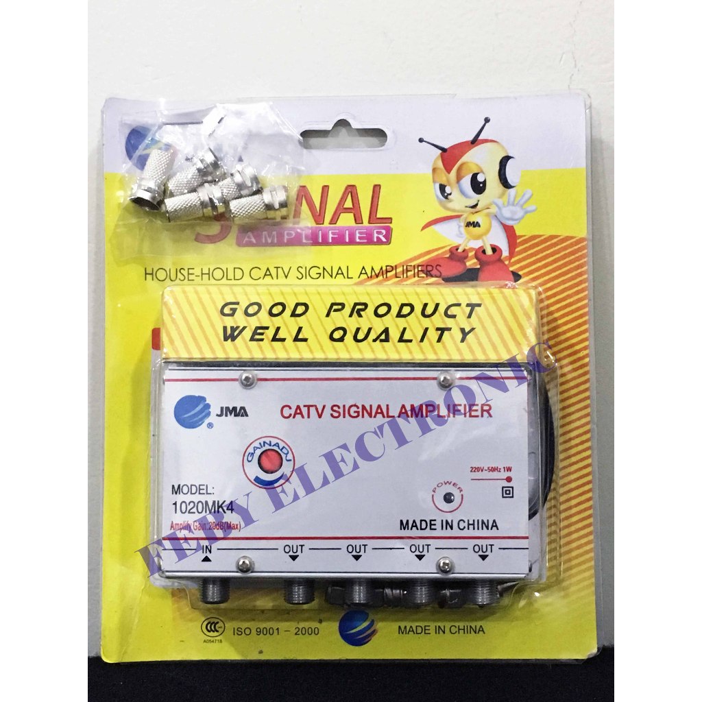 Splitter Booster TV boster Antena JMA 4 way