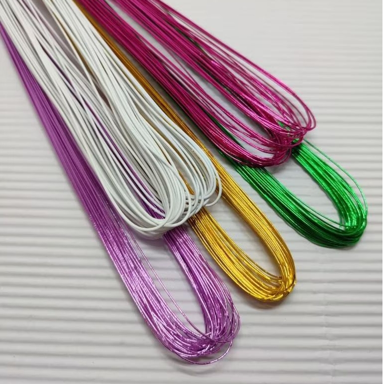 Kawat Bunga 24 isi 40 Pcs / ikat Kawat Stoking Kawat Bonsai Kawat Hias Kawat Bunga Stoking Kawat Bun