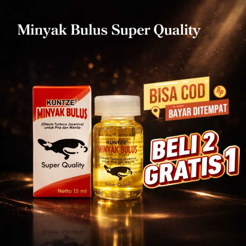 Minyak Bulus Super Quality Untuk Pria dan Wanita Netto 15ml