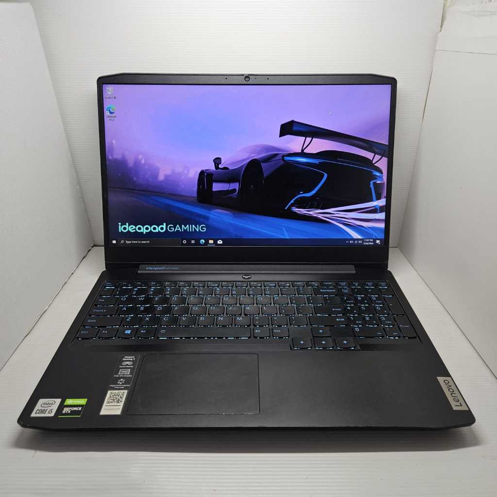 TERMURAH LENOVO IDEAPAD GAMING 3 I5 GEN 10 GTX 1650 8/256 120HZ NO MINUS