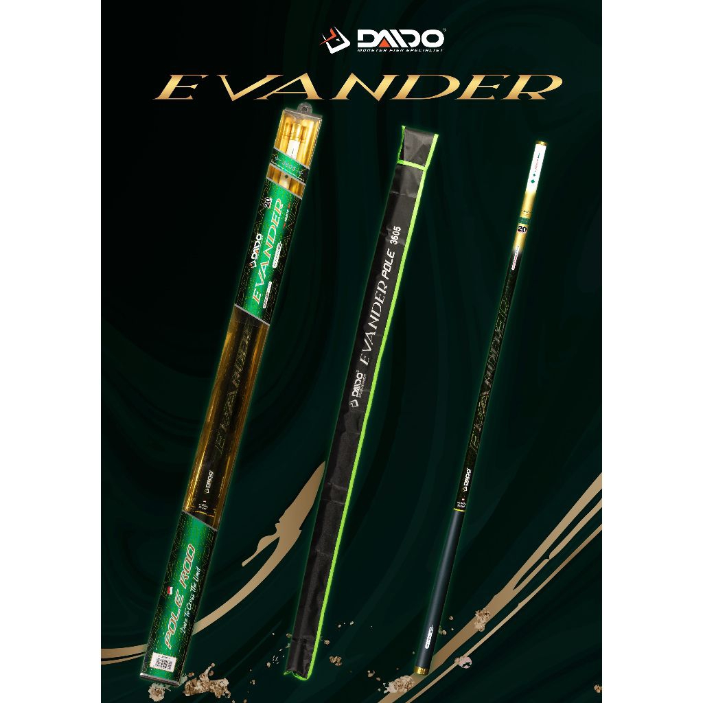 Tegek Daido Evander Pole Rod 360