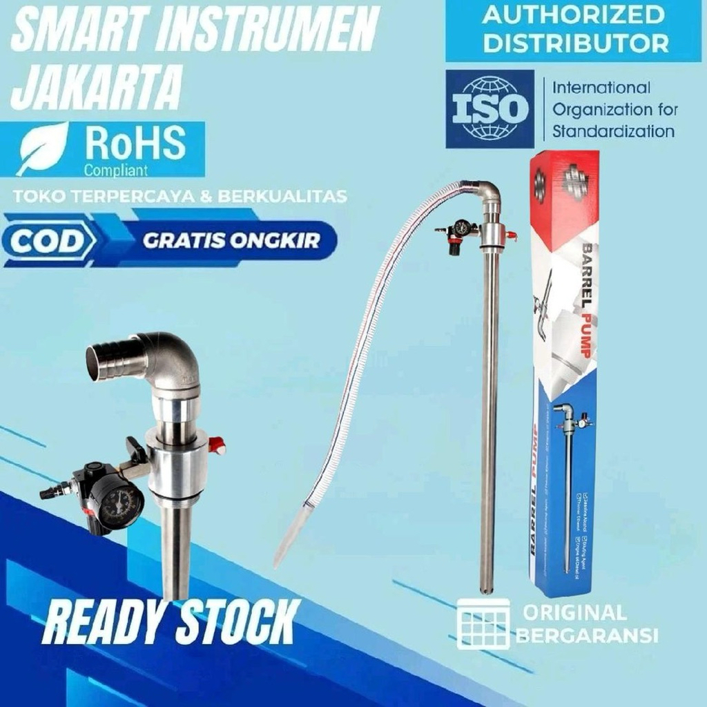 drump pump Barrel pump pneumatic stainles 304 pneumatic drum pump sus 304 40mm