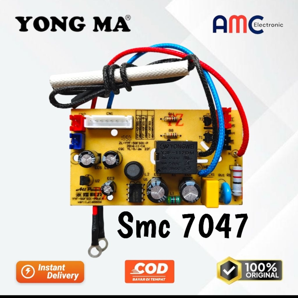 Modul Magicom Rice Cooker Digital Yongma SMC 7047 SMC7047 Power Modul Magic Com Yong Ma SMC 7047 Ori