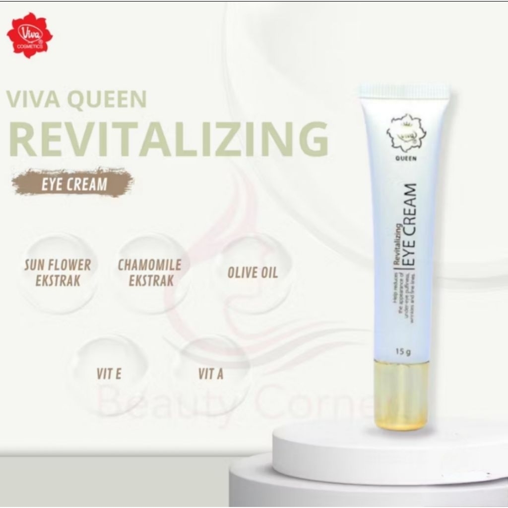 KRIM MATA VIVA QUEEN REVITALIZING EYE CREAM  KRIM MATA PANDA