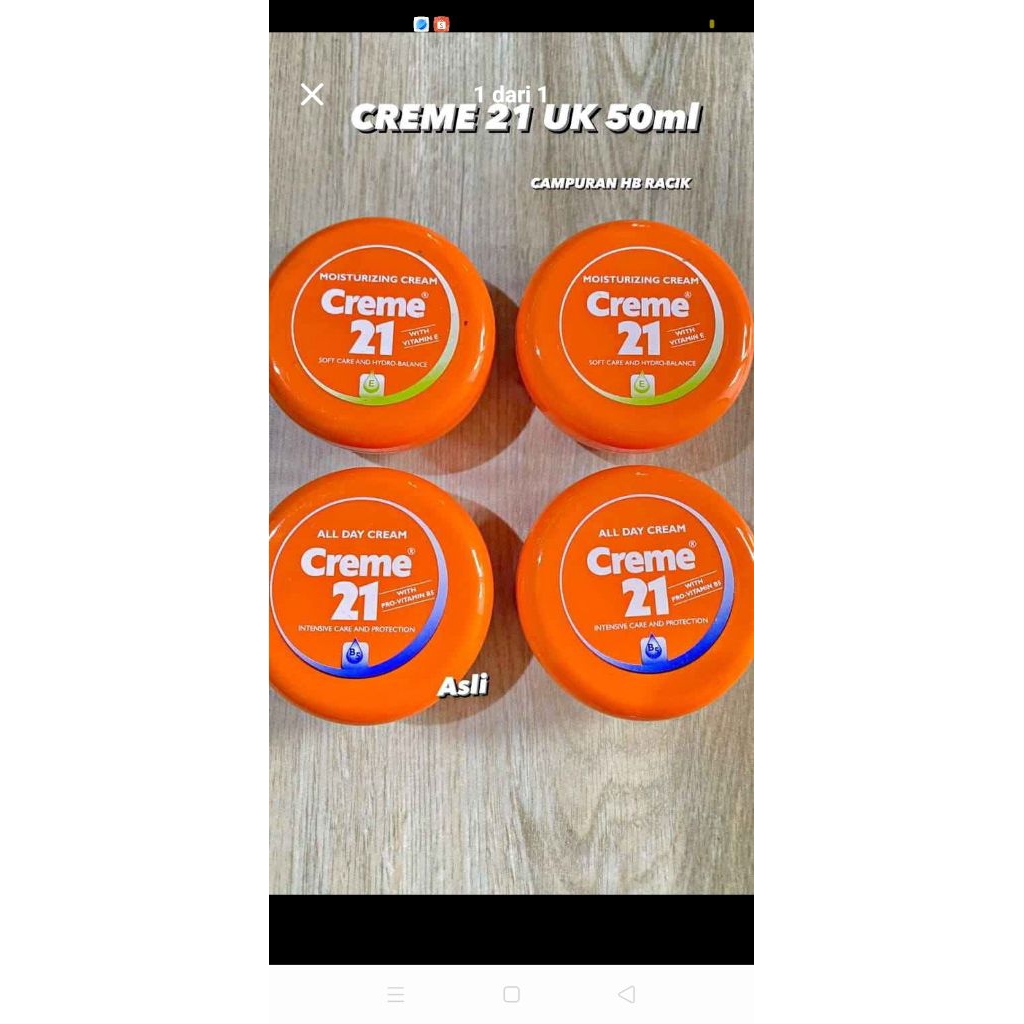 crem 21 UK 50ml