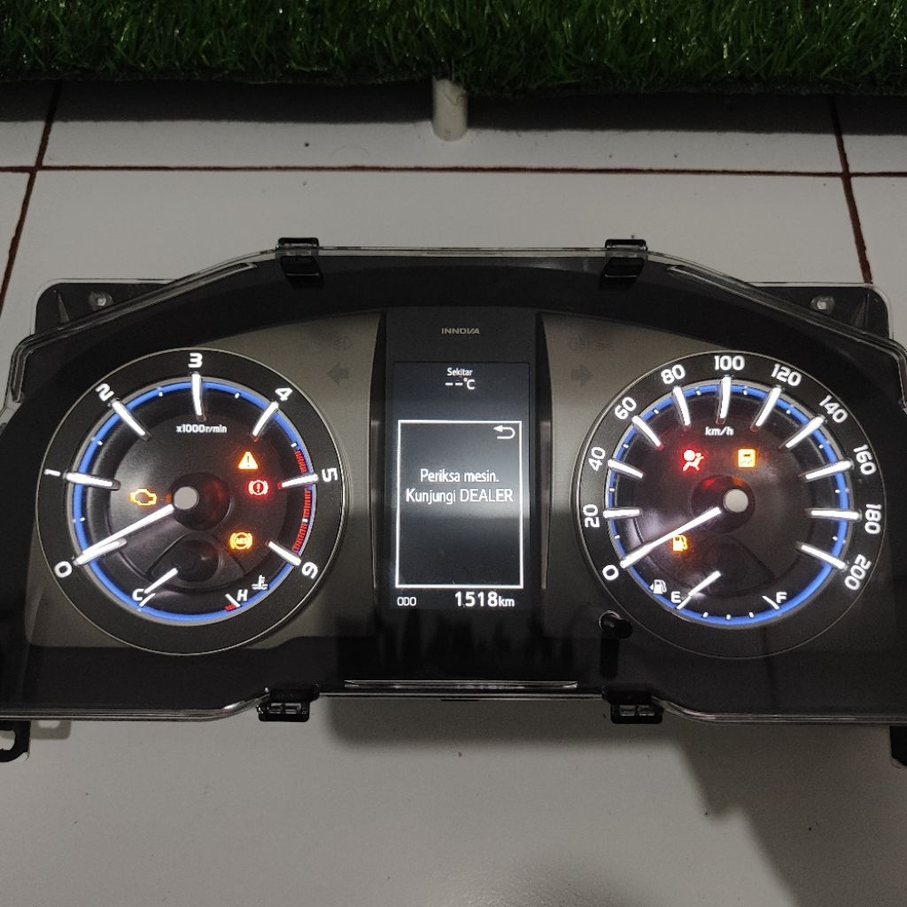 Speedometer Odometer Kilometer Kombinasi Combination Meter Innova Reborn Venturer Diesel Manual 2016