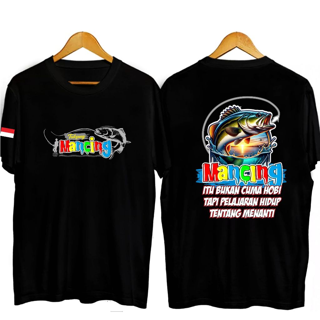 Kaos Hobi Mancing Baju Pemancing Keren