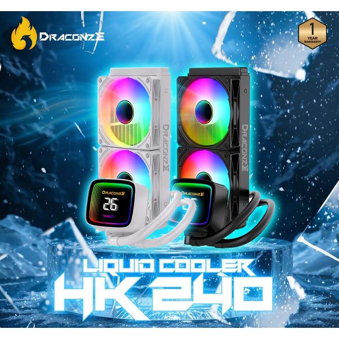 DRACONZE LIQUID COOLER AIO HK-02 DLC 240 / AIO 240MM / Liquid Cooler 240MM