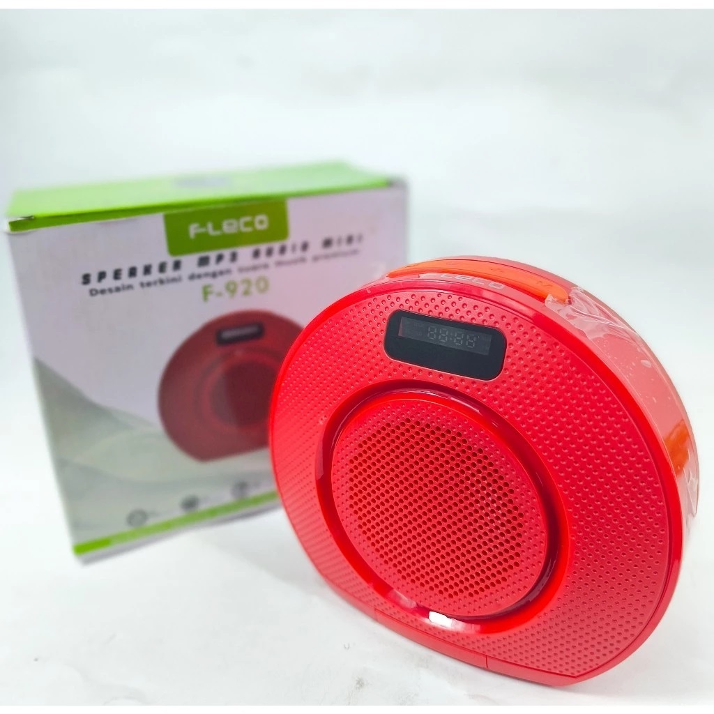 Speaker Bluetooth Fleco F-920 Speaker Multimedia Support BT/USB/Memori/Fm / Speaker Fleco Portable B