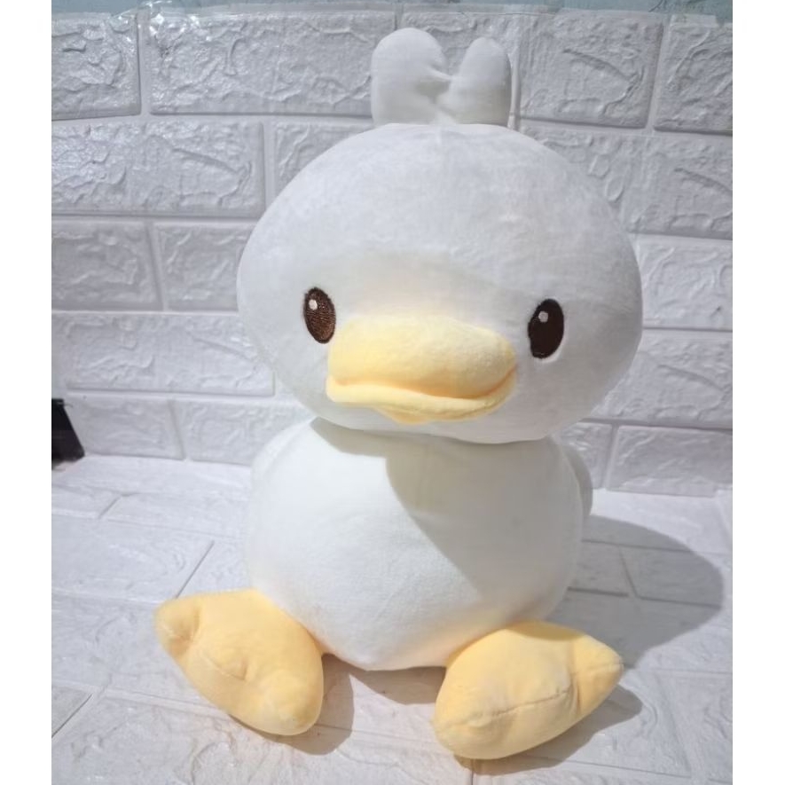 boneka bebek putih jumbo besar lembut original brand funclaw fun claw boneka hewan binatang bebek ay