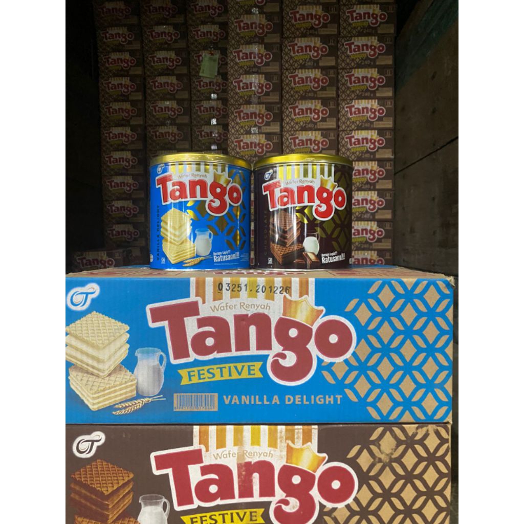 Murah Tango Kaleng Coklat