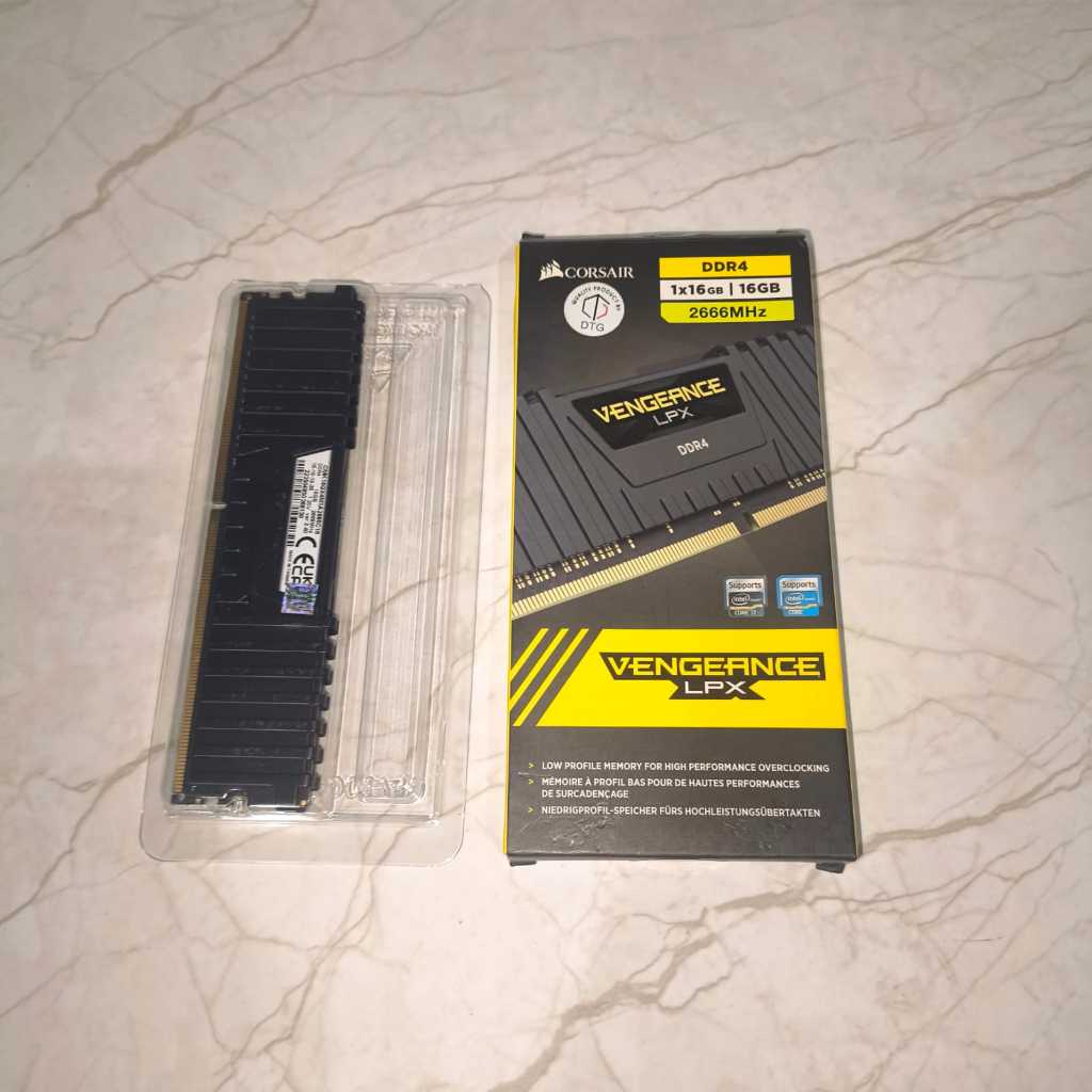 RAM CORSAIR VENGEANCE DDR4 16GB 2666MHz