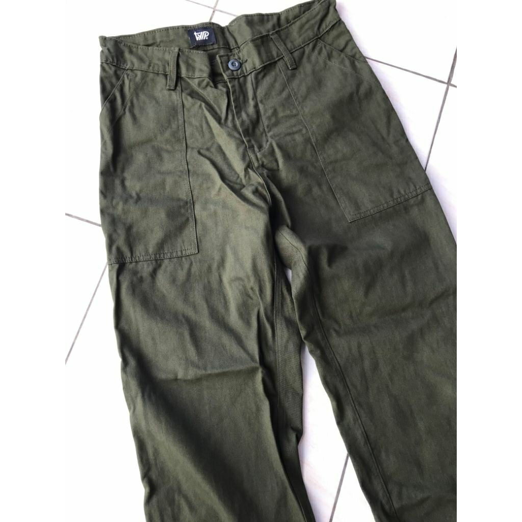 fatigue pants hijau army