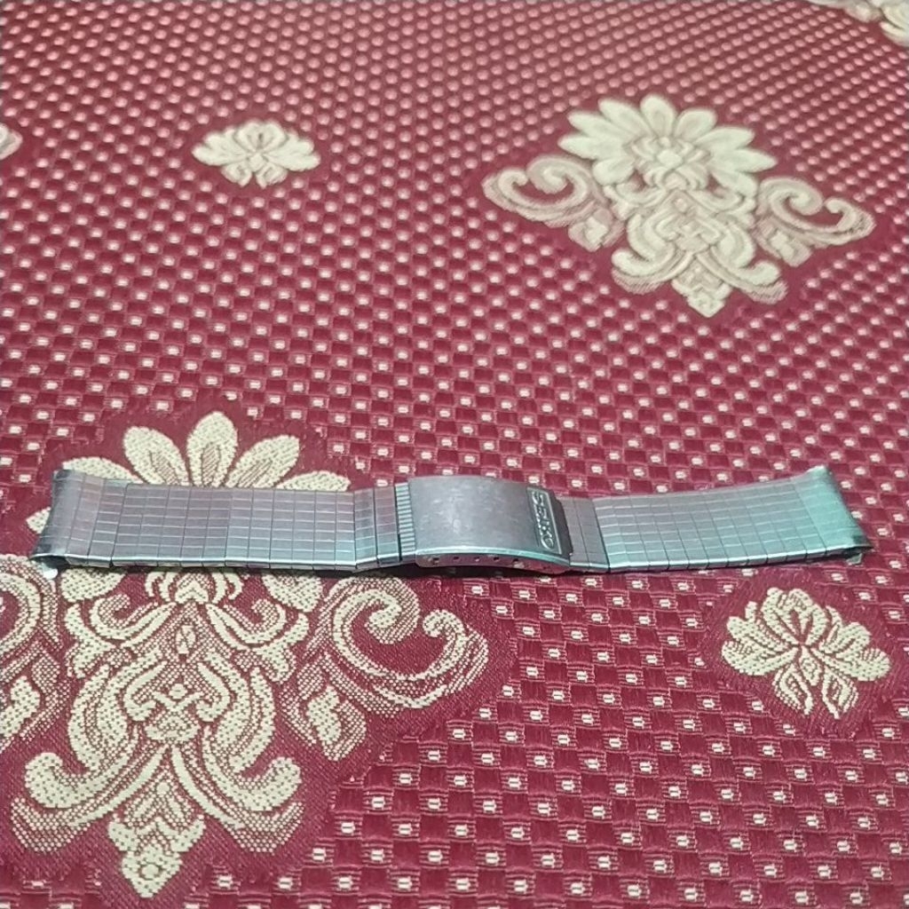 watch chain rantai jam tangan seiko 18mm #65