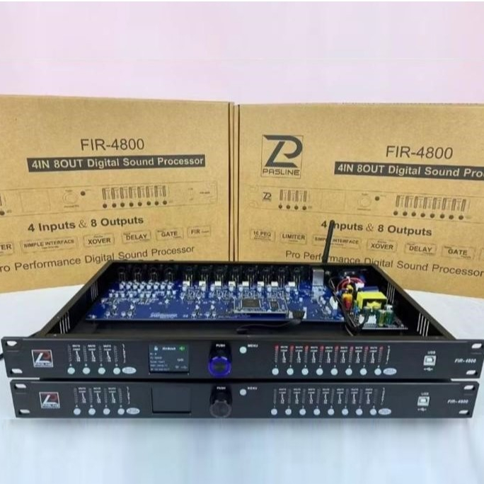 SPEAKER MANAGEMENT PASLINE FIR-4800 ORIGINAL SPEAKER MANAGEMENT 4IN 8OUT FIR
