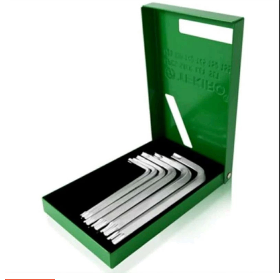 TEKIRO Kunci L Bintang Set 6 Pcs T25–T55 Torx Star Key Original