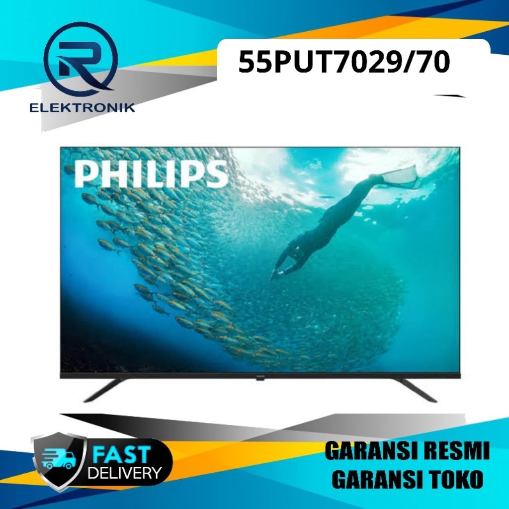 Philips 55PUT7029/70 Google Tv 55 Inch 4K UHD 55PUT7029/70