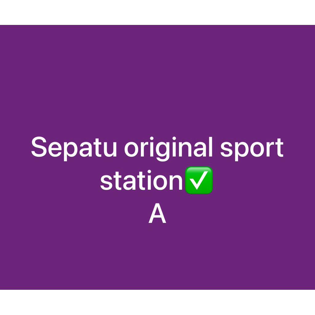 Sale 70% Sepatu futsal Pria orginal sport station size 43 1/3(27,5cm)(2) Made in myanmar