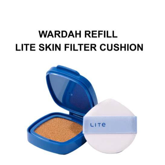 NEW! Lightplus by Wardah Cushion Lite Skin Filter Cushion 11 g - Refill / Wardah Cushion Refill / Wa