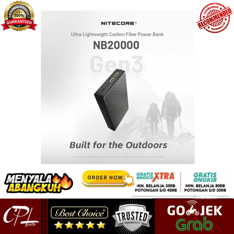 nitecore NB20000 Power Bank