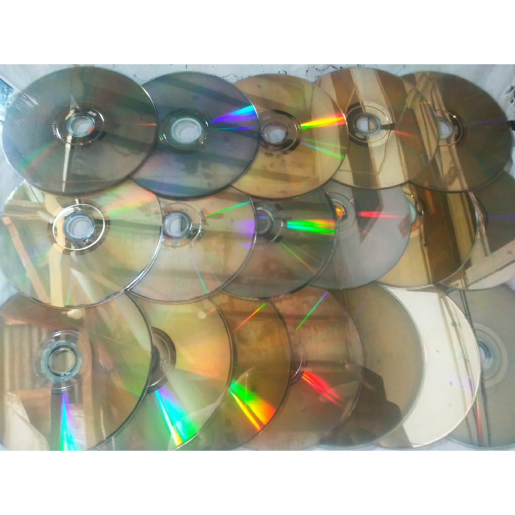 termurah di shoppe (bisa cod) kaset DVD bekas untuk kerajinan tangan