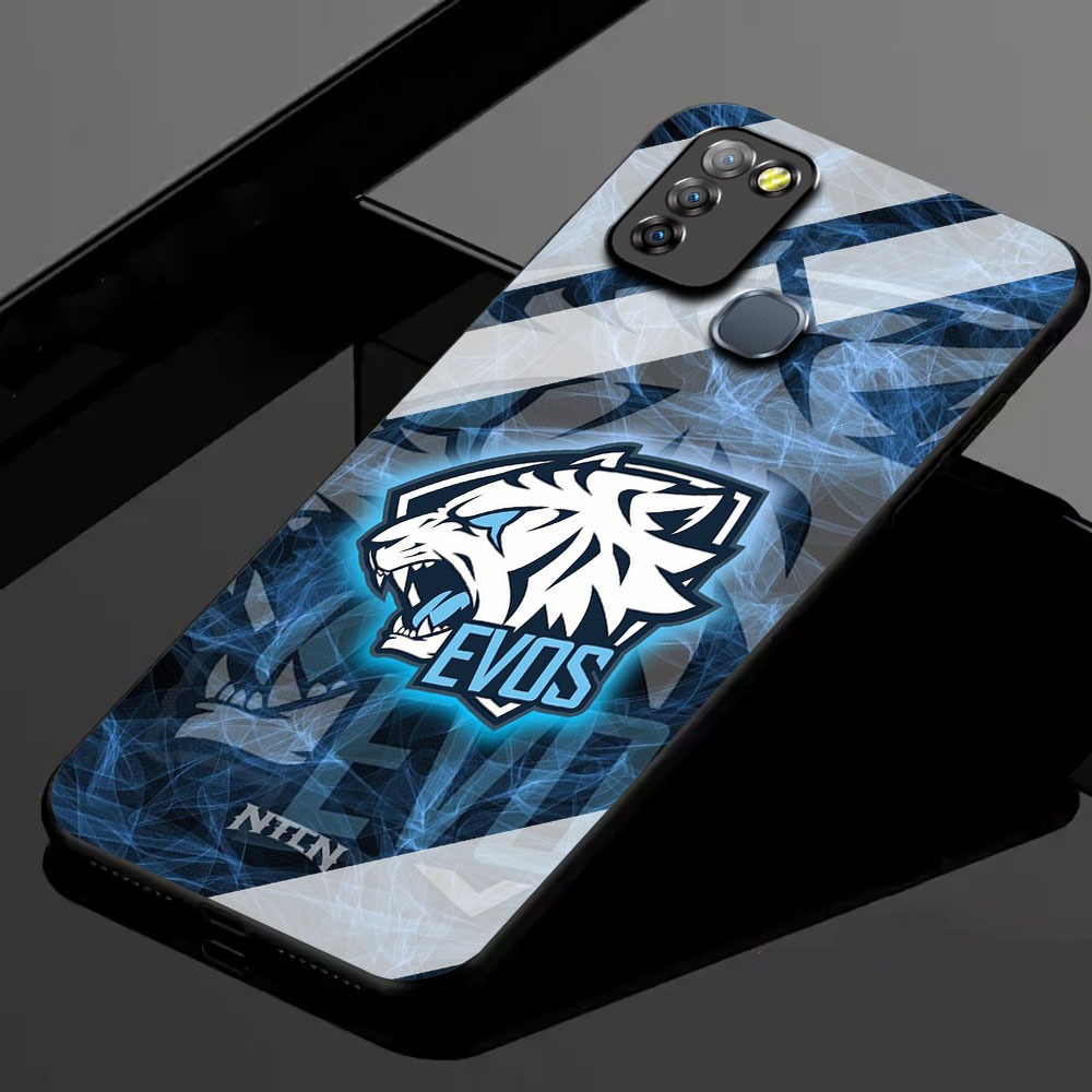 KK07 Softcase Glass Hp Terbaru For Infinix Smart 5/Smart 6 RAM 3 silikon Hp ada pelindung camera Cas