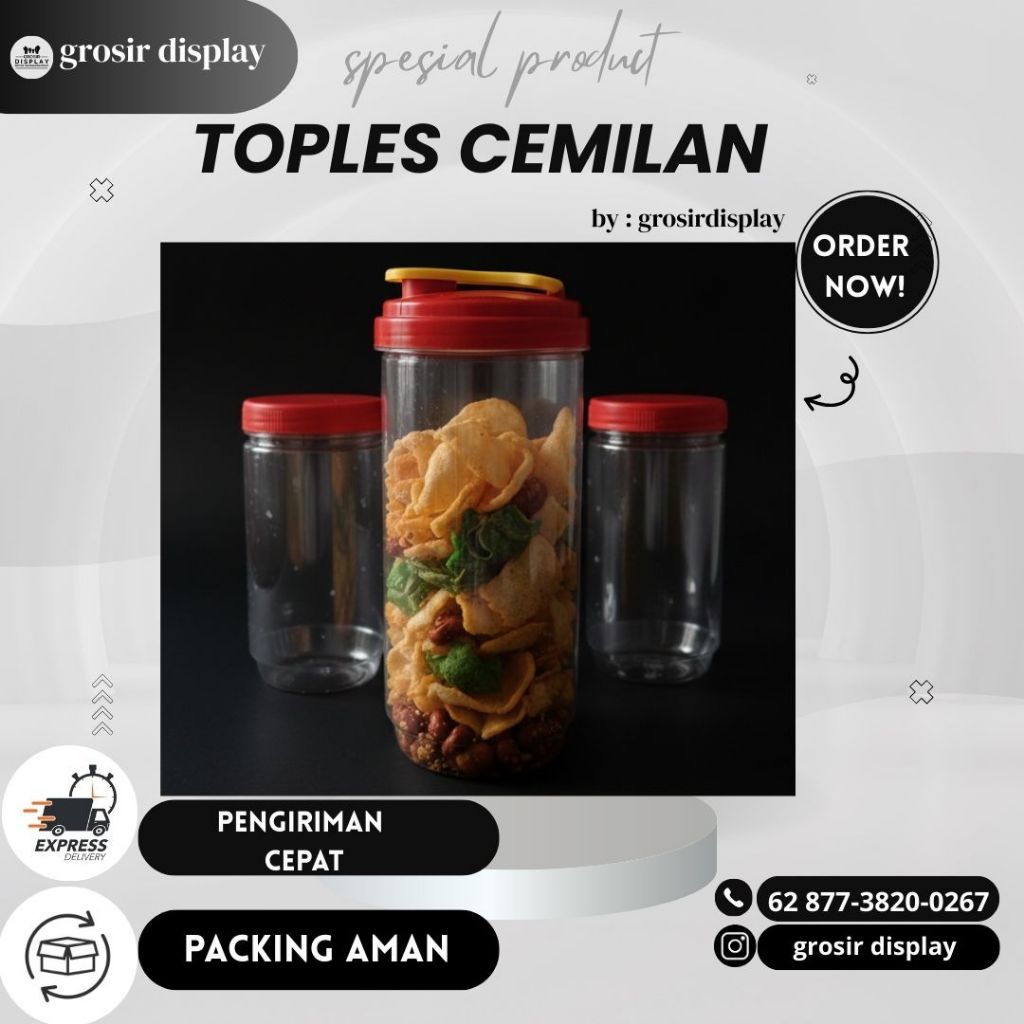 TOPLES CEMILAN PLASTIK GROSIR