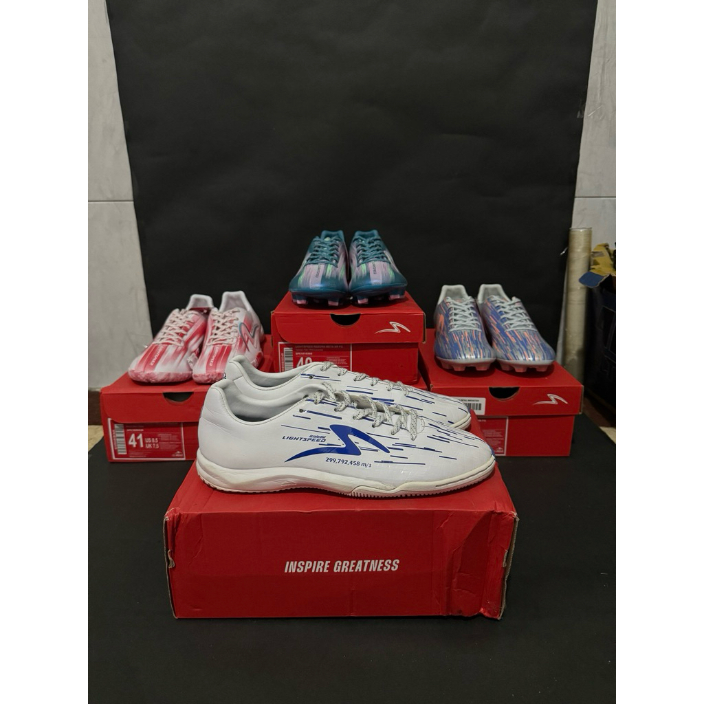 Specs Lightspeed Reborn Dazzling Blue Size 41 IN