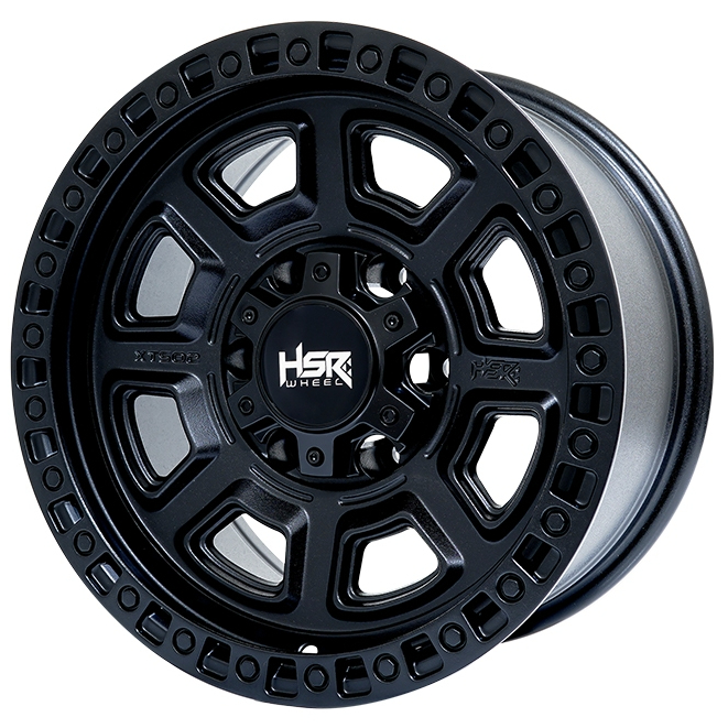 Velg Hsr Xts02 Pcd 6X139.7 Velg Mobil Modelan Gahar Hilux Hiace Fortuner Pajero Triton Free Ongkir