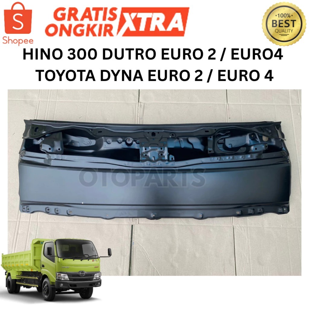 FRONT PANEL KEDOK TOTOK DADA DEPAN HINO 300 DUTRO TOYOTA DYNA EURO 2 EURO 4 BARU