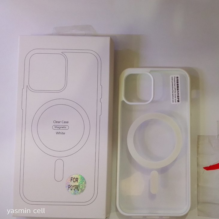 Magsafe RAINBOW Clear Case Magnetik IPHONE 12/12PRO