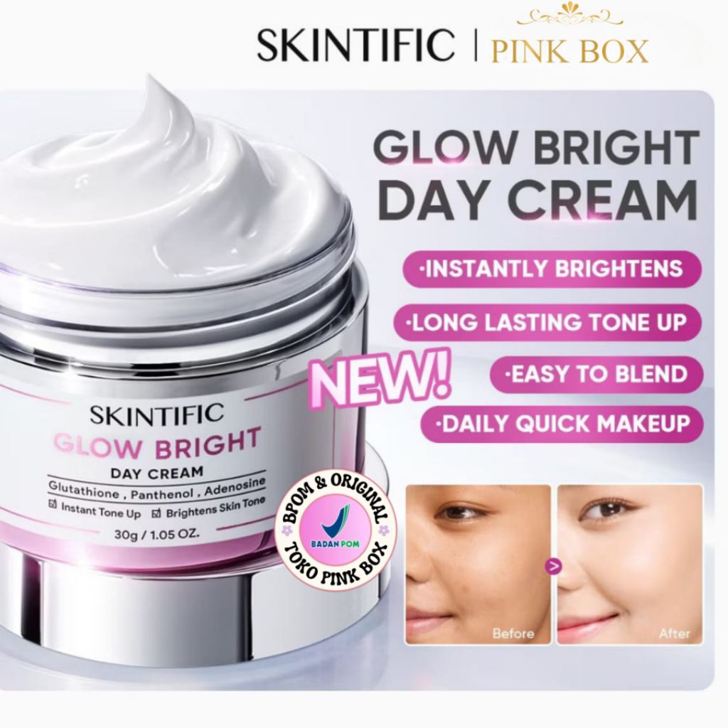 [NEW] SKINTIFIC - Glow Bright Day Cream - 30gr