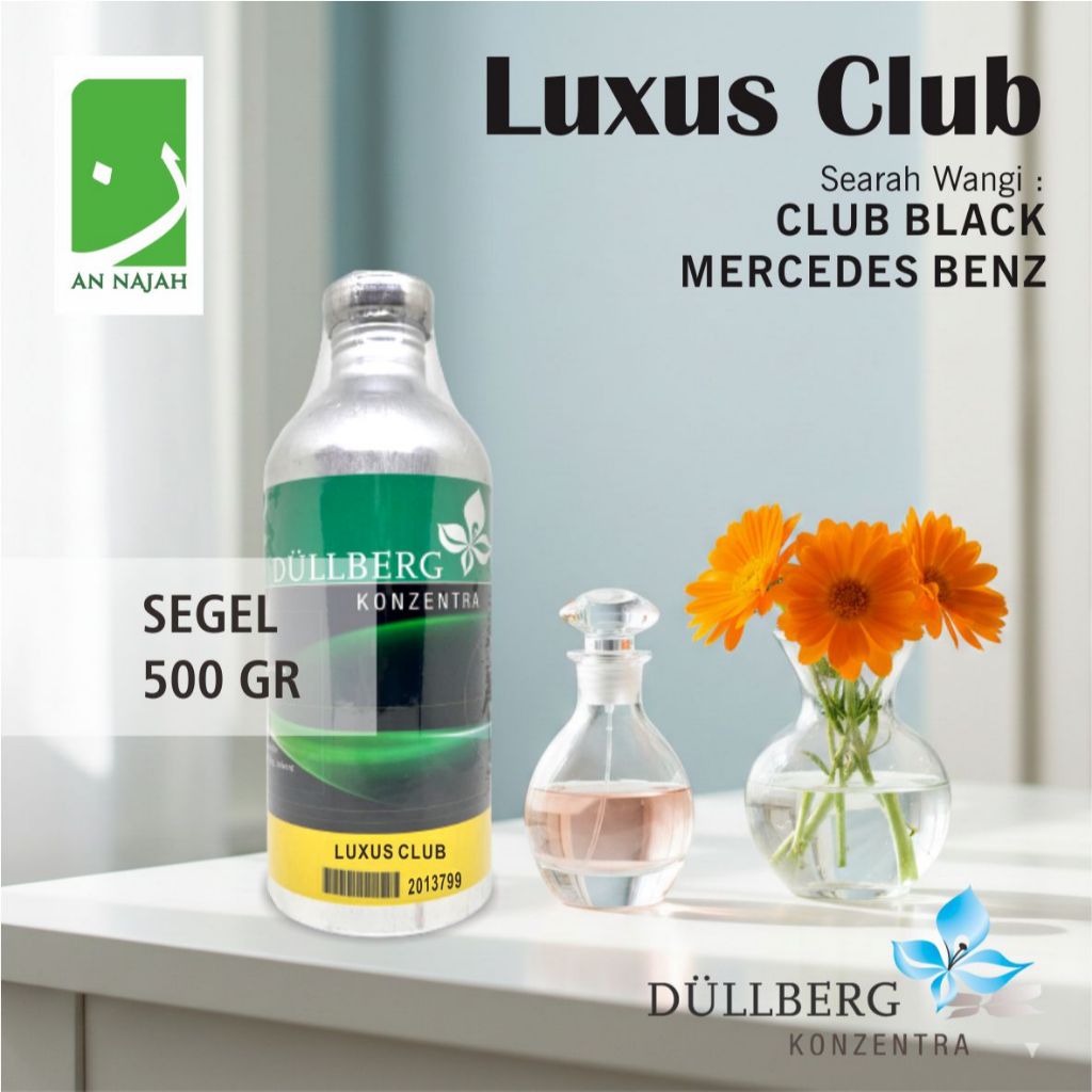LUXUS CLUB | Searah Wangi Mercedez Benz Club Black | Dullberg | 500gr Segel