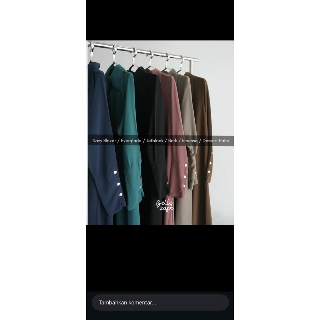 preloved abaya Raline SE 2.0 anti uv bellezash