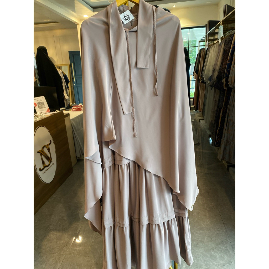 gamis set French khimar