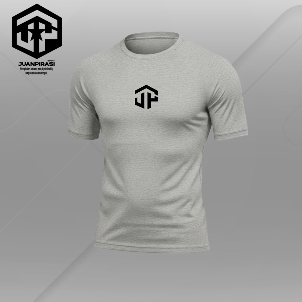 BaselayerTanganPendek/BaselayerAbu/PakaianOlahraga/AktivitasOutdoor