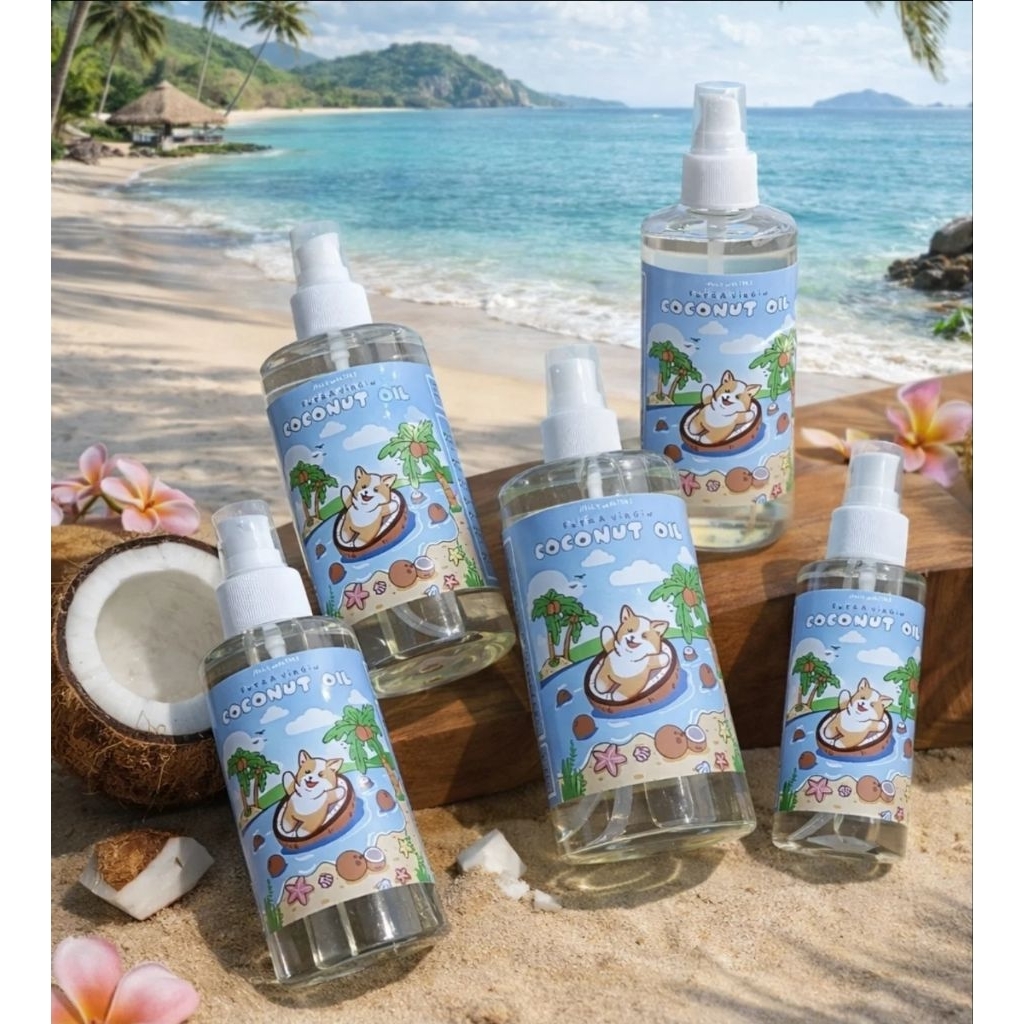 Extra Virgin Coconut Oil / VCO / Minyak Kelapa untuk Anjing Kucing
