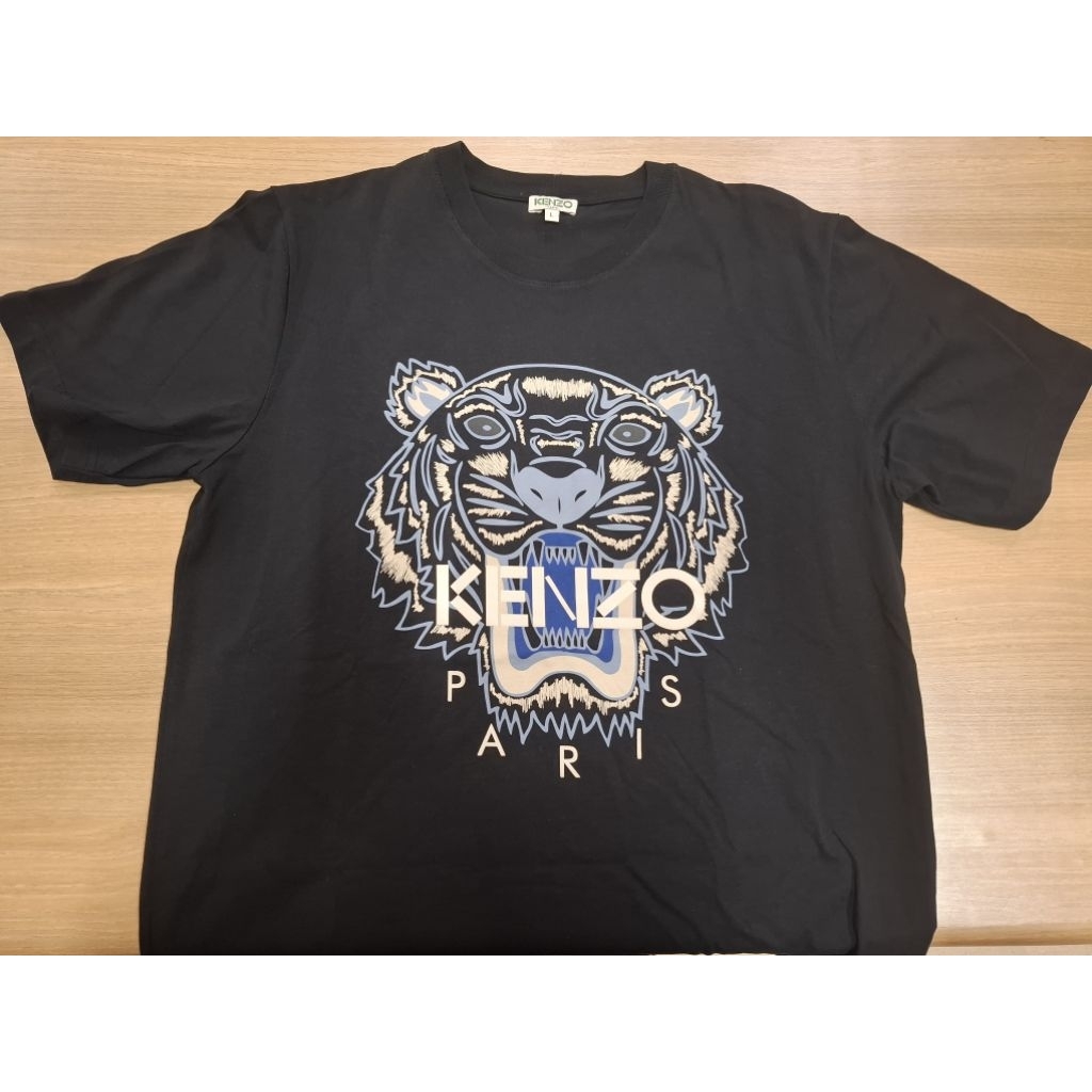 NEW READY Kenzo Tshirt Unisex Kaos Tiger Embroidered Classic