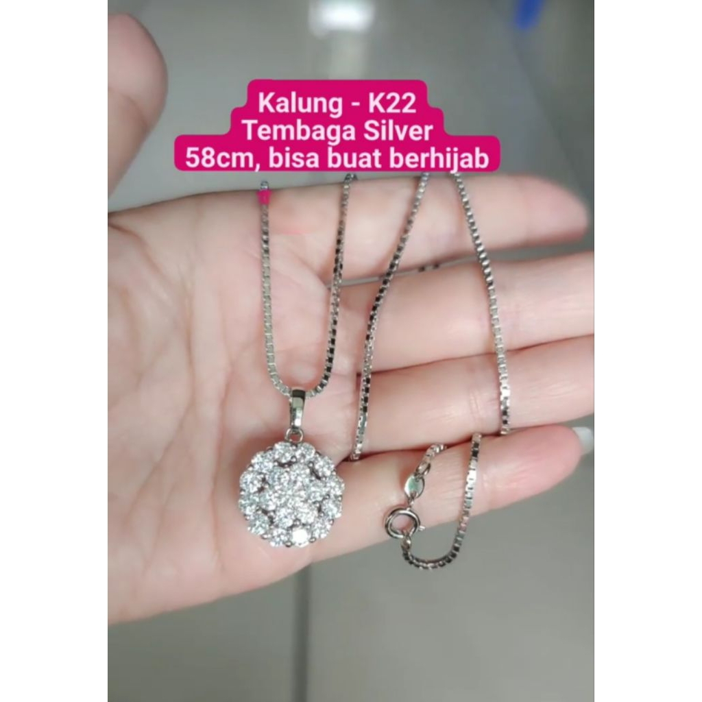 Aksesoris OSD Kalung K22 Olla Shopping Depok Kalung Hijab