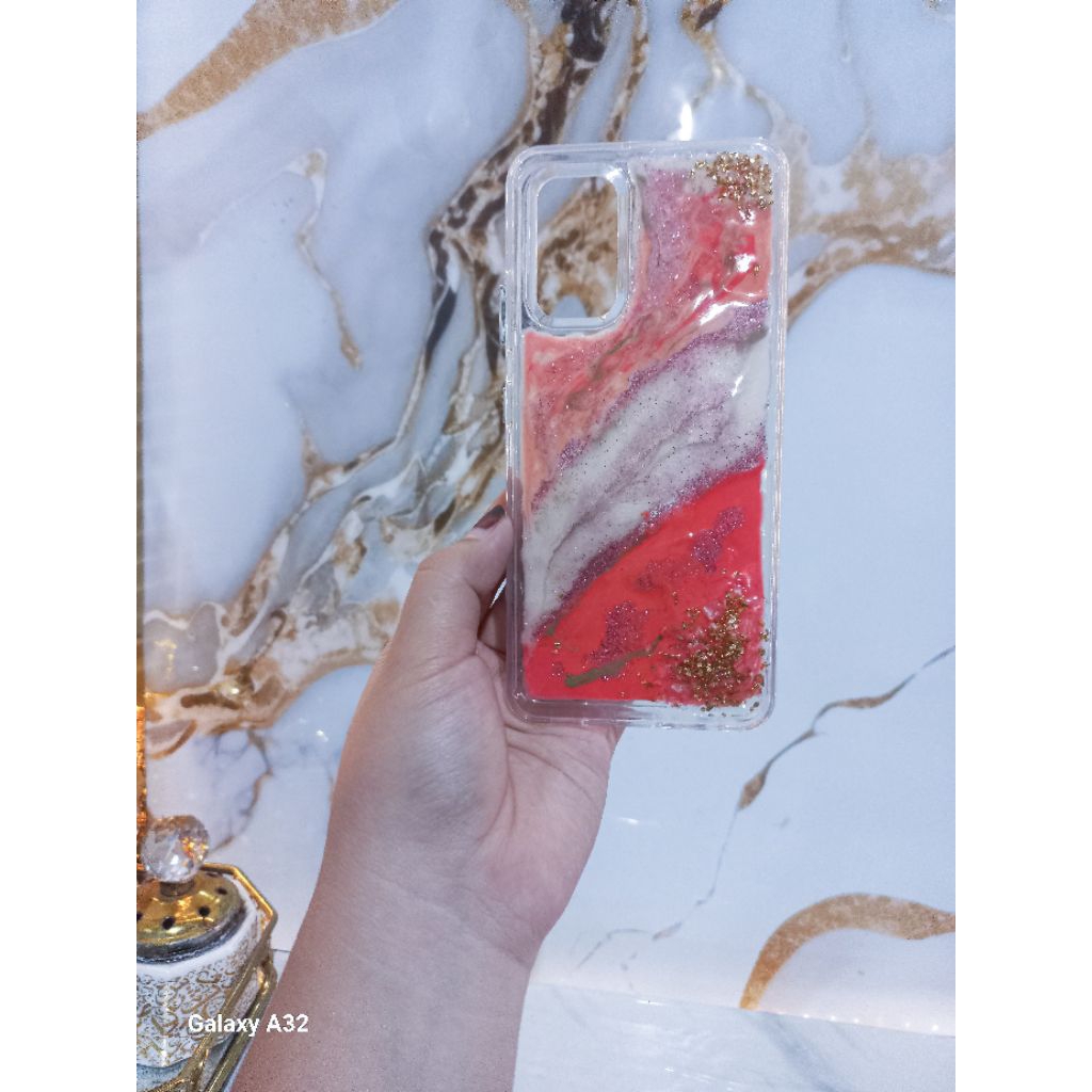 jasa custom case hp resin epoxy lebih bening lebih bagus awet bertahun tahun