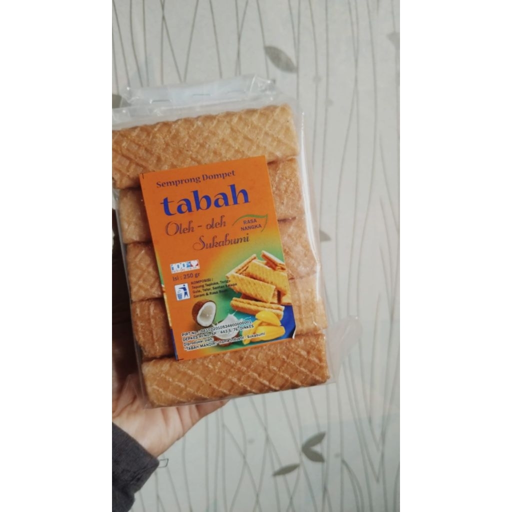 Semprong Lipat Dompet Rasa Pisang / Wijen/durian/Nangka