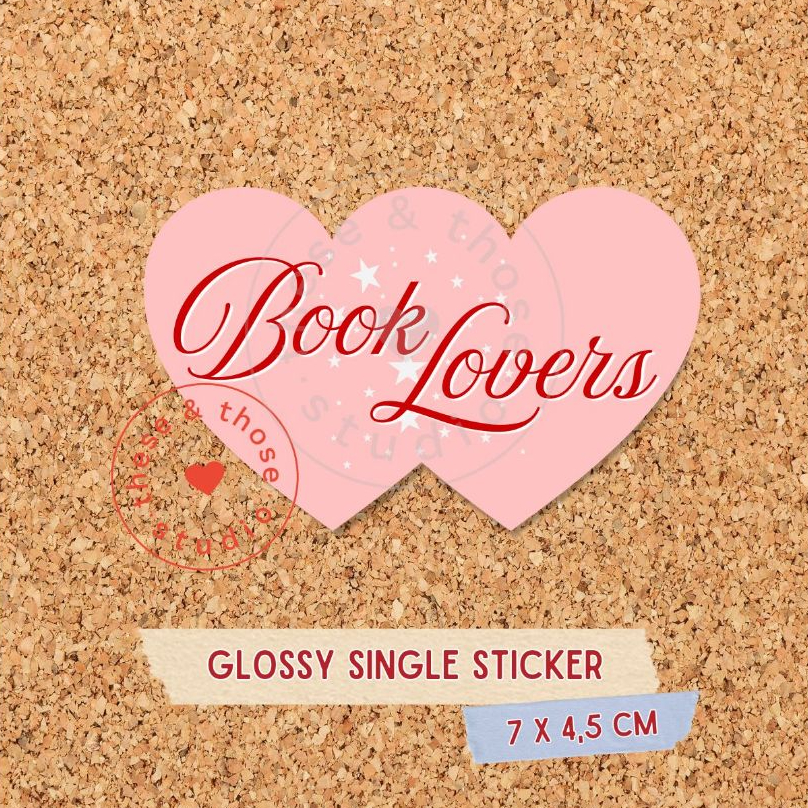 THESETHOSE - Sticker - Book Lovers