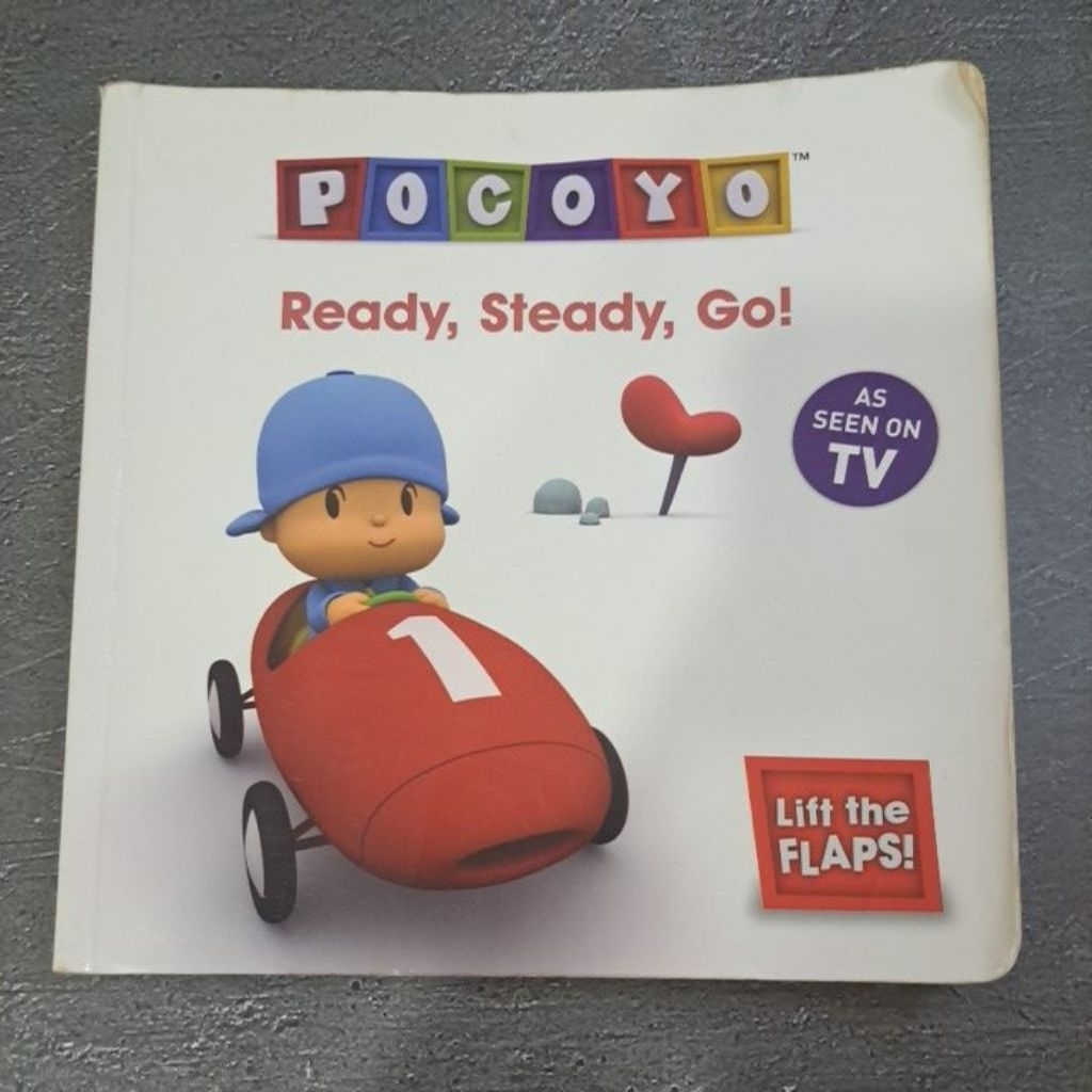 preloved buku anak import : Pocoyo Ready, Steady, Go