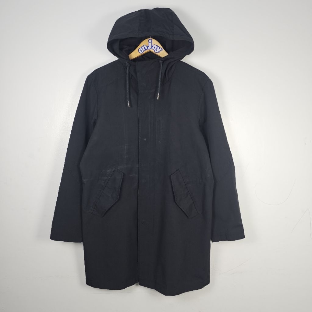 outdoor jacket gunung hiking camping mantel parka panjang URBAN CREW WITH LITMUS second preloved